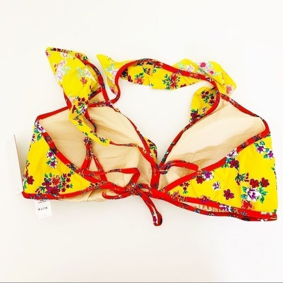 Prodigy Burgeon Ruffle Bikini Top, Ditsy Daisy, 22 - Picture 5 of 9